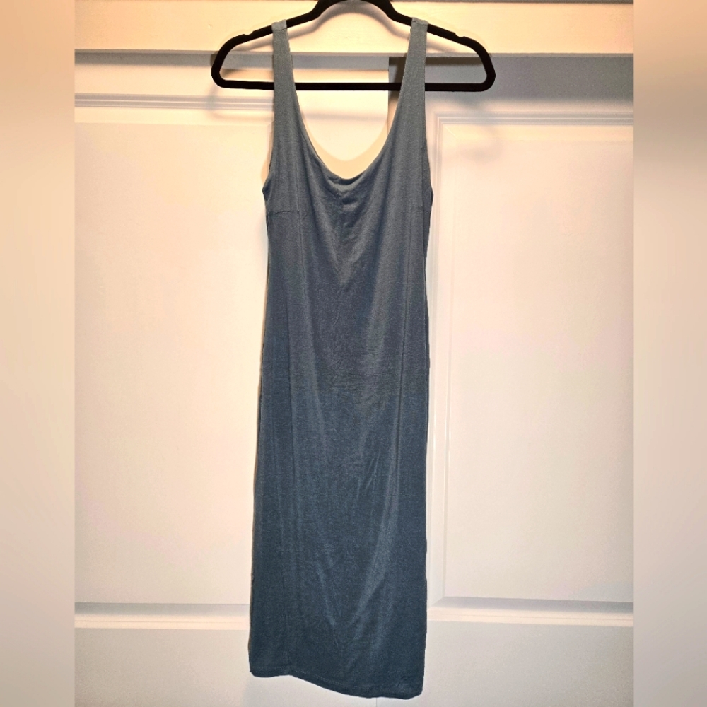 Jade Teal Midi Bodycon Dress size L